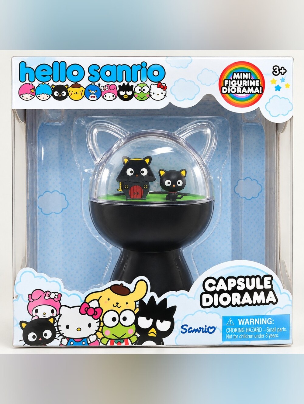 Hello Sanrio Chococat Capsule Diorama Toynami 4" New in Box Sealed Collectible